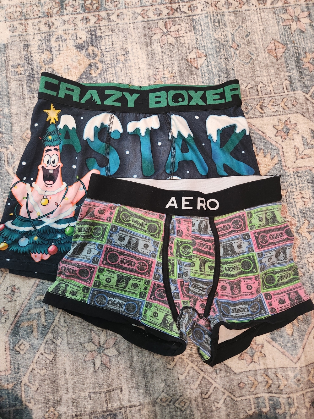 Set Of 2 Aeropostale And Spongebob Boxer Briefs